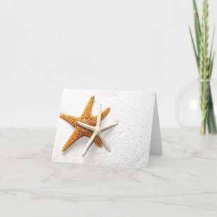 Starfish Grußkarte Karte