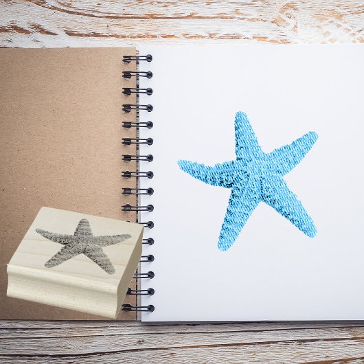 Starfish Gummistempel