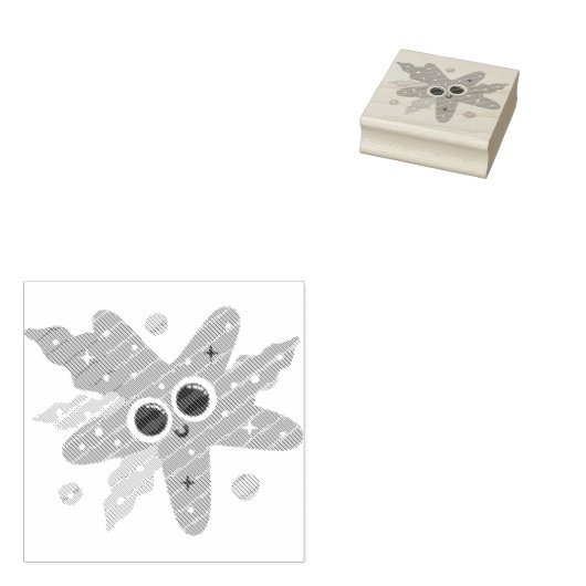 Starfish Gummistempel (Stempel)