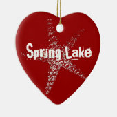 Starfish-Herz-Verzierung (kennzeichnen Sie Ihre Keramikornament (Rechts)