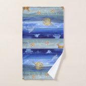 Starfish-Himmel-zusammenpassendes Bad-Tuch-Set Badhandtuch Set (Handtuch)