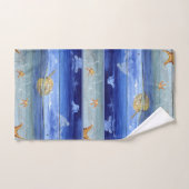 Starfish-Himmel-zusammenpassendes Bad-Tuch-Set Badhandtuch Set (Handtuch)