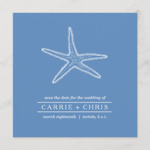 Starfish-Illustration Save the Date