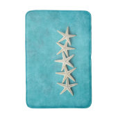 Starfish im Blue Background des Ozeans Badematte (Vorderseite Vertikal)