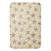 Starfish im Sand Badematte (Vorderseite Vertikal)