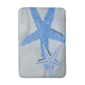 Starfish im Sand Badematte (Vorderseite Vertikal)