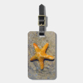 Starfish im Sand Personalisiert Gepäckanhänger (Vorderseite vertikal)