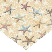 Starfish im Sandtabletts Kurzer Tischläufer (Ecke)