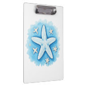 Starfish in Blue Klemmbrett (Rechts)