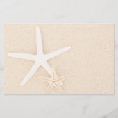 Starfish in der Beach Stationery Briefpapier (Vorderseite)