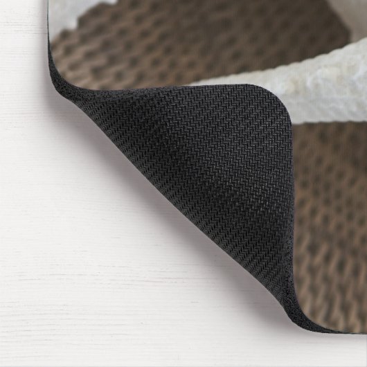 Starfish in einem Korb Mousepad (Ecke)