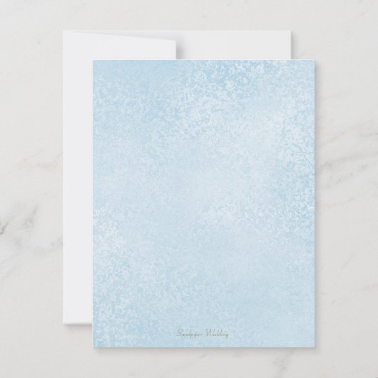 Starfish Kleine Hochzeit danke Ihnen Karten (Rückseite)