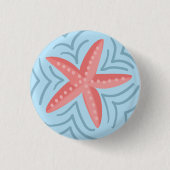 Starfish-Knopf Button (Vorderseite)