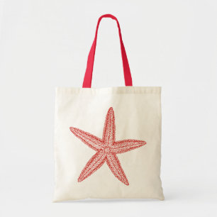 Starfish-Korallen-Rosa Tragetasche