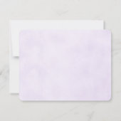 Starfish Lace Sweet 16 Save the Date (Rückseite)