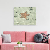 Starfish Leinwanddruck (Insitu (Wohnzimmer))