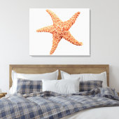 Starfish Leinwanddruck (Insitu (Schlafzimmer))