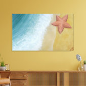 Starfish Leinwanddruck (Insitu (Wohnzimmer))