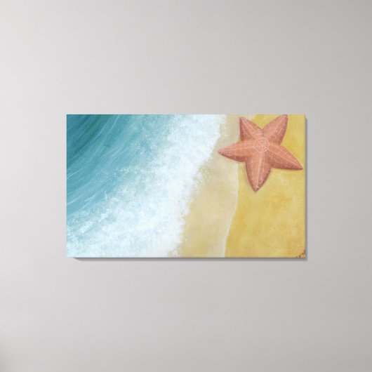 Starfish Leinwanddruck (Vorderseite)