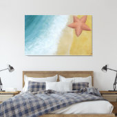 Starfish Leinwanddruck (Insitu (Schlafzimmer))