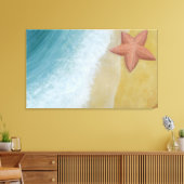 Starfish Leinwanddruck (Insitu (Wohnzimmer))