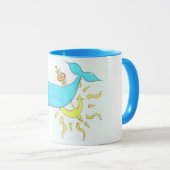 Starfish-Liebe-Tasse Tasse (VorderseiteRechts)