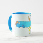 Starfish-Liebe-Tasse Tasse (Vorderseite Links)