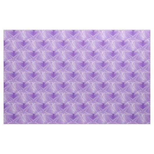 Starfish-lila Strand-Gewebe Stoff (Fat Quarter (45,7 x 55,9 cm))
