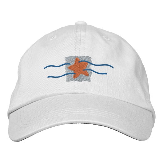 Starfish-Logo Bestickte Kappe (Vorderseite)