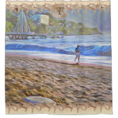 Starfish Los Muertos Beach 786 Duschvorhang (Vorderseite)