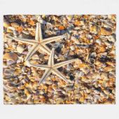 Starfish Lover Fleecedecke (Vorderseite (Horizontal))