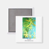 Starfish Magnet (Vorderseite/Rückseite)