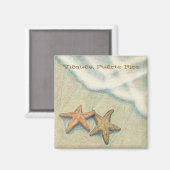 Starfish Magnet (Vorderseite/Rückseite)