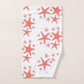 Starfish Malerei Korallenbad Handtuchhandtuch Set (Handtuch)