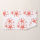 Starfish Malerei Korallenbad Handtuchhandtuch Set (Handtuch)