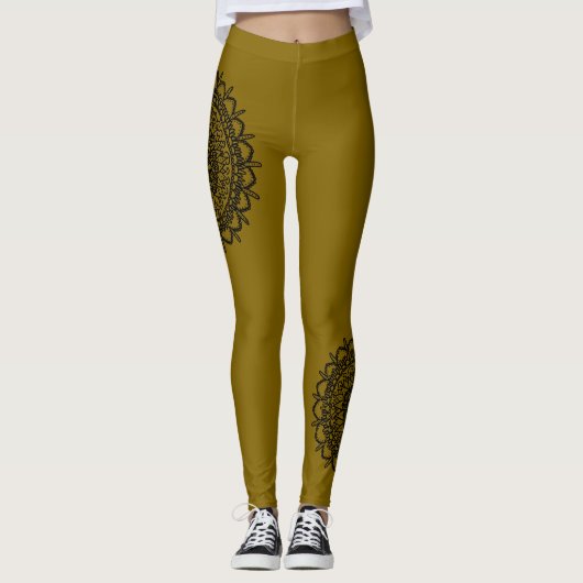 Starfish Mandala Leggings (Vorderseite)