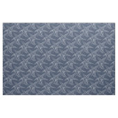 Starfish-Marine-Blau-Strand-Gewebe Stoff (Fat Quarter (45,7 x 55,9 cm))
