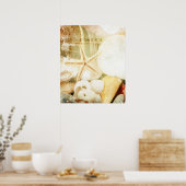 Starfish markiert poster (Küche)