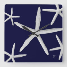 Starfish Meereswelt Navy Blue Tropical Beach