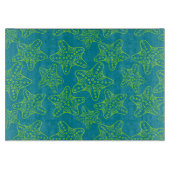 Starfish-Mengen-Muster Schneidebrett (Vorderseite)