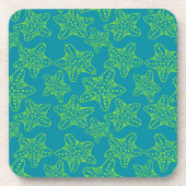 Starfish-Mengen-Muster Untersetzer (Vorderseite)