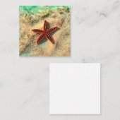 Starfish Mini notecard Set Mitteilungskarte (Vorne/Hinten)