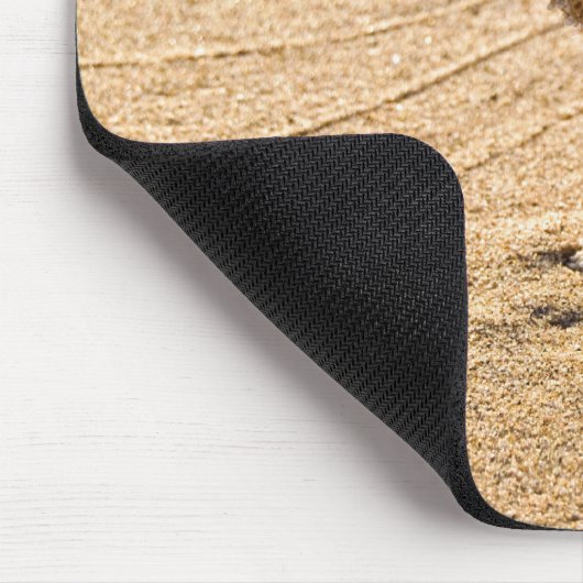 Starfish mit Sternensonne Mousepad (Ecke)