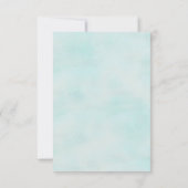 Starfish Multifunktionskarte und Lace DIY Sitzkart Einladung (Rückseite)