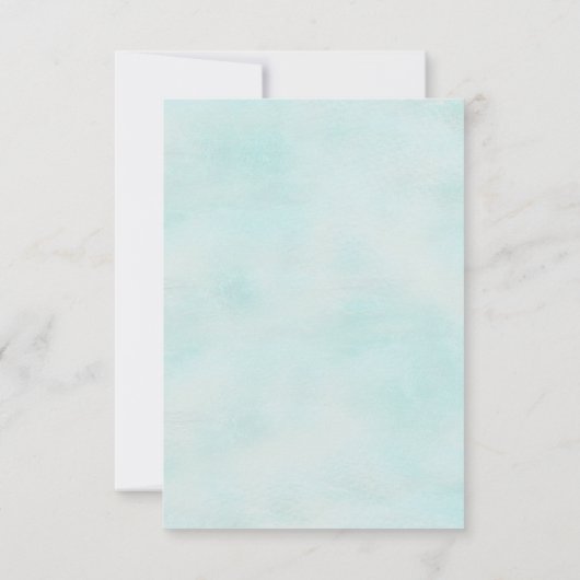 Starfish Multifunktionskarte und Lace DIY Sitzkart Einladung (Rückseite)