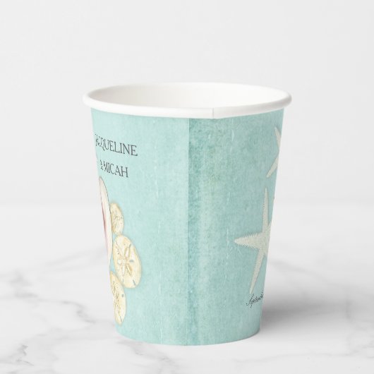 Starfish Muschel Beach Ocean Shore Brautparty Pappbecher (Rechts)