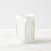 Starfish-Muscheln-Ozean-griechischer Porzellantasse (Rückseite)