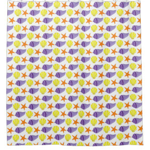 Starfish Muscheln Seashore Beach House Urlaub Duschvorhang