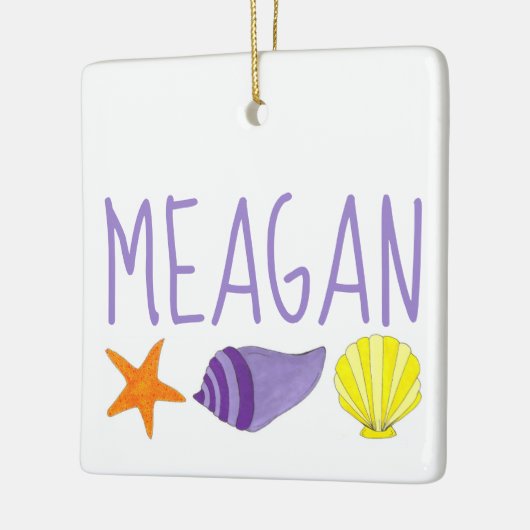 Starfish Muscheln Seashore Beach House Urlaub Keramikornament (Links)