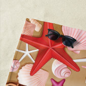 Starfish Muscheltuch Strandtuch